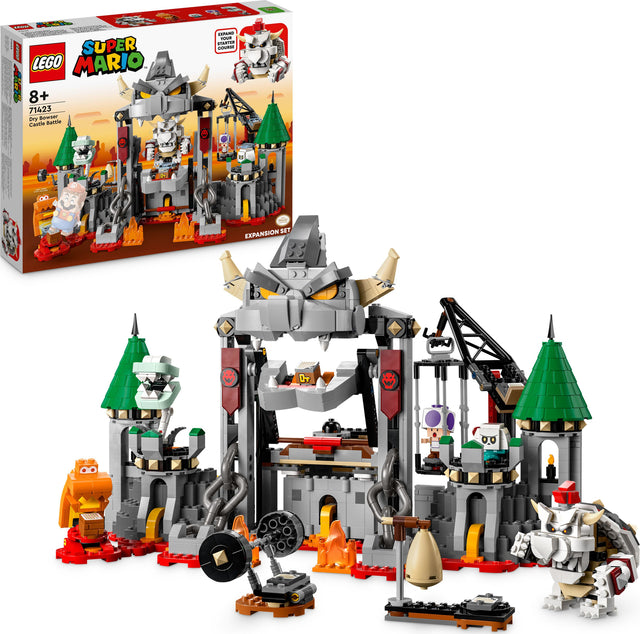 LEGO® Super Mario™ Dry Bowser Castle Battle Expansion Set