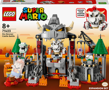 LEGO® Super Mario™ Dry Bowser Castle Battle Expansion Set