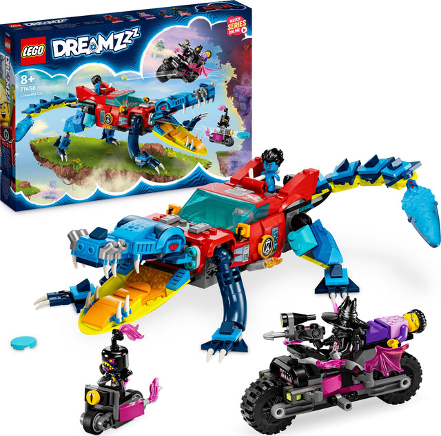 LEGO® DREAMZzz™ Crocodile Car Toy 2 in 1 Set