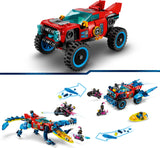 LEGO® DREAMZzz™ Crocodile Car Toy 2 in 1 Set