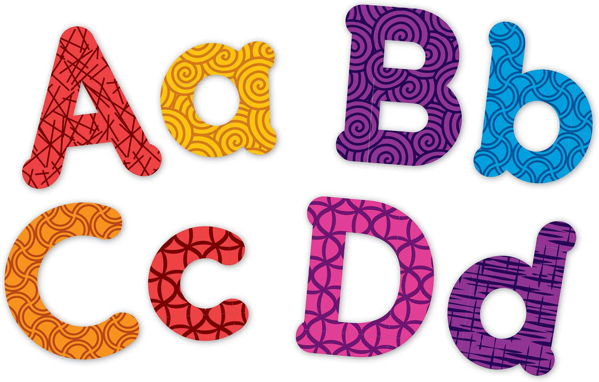 Magnetic Uppercase and Lowercase Letters