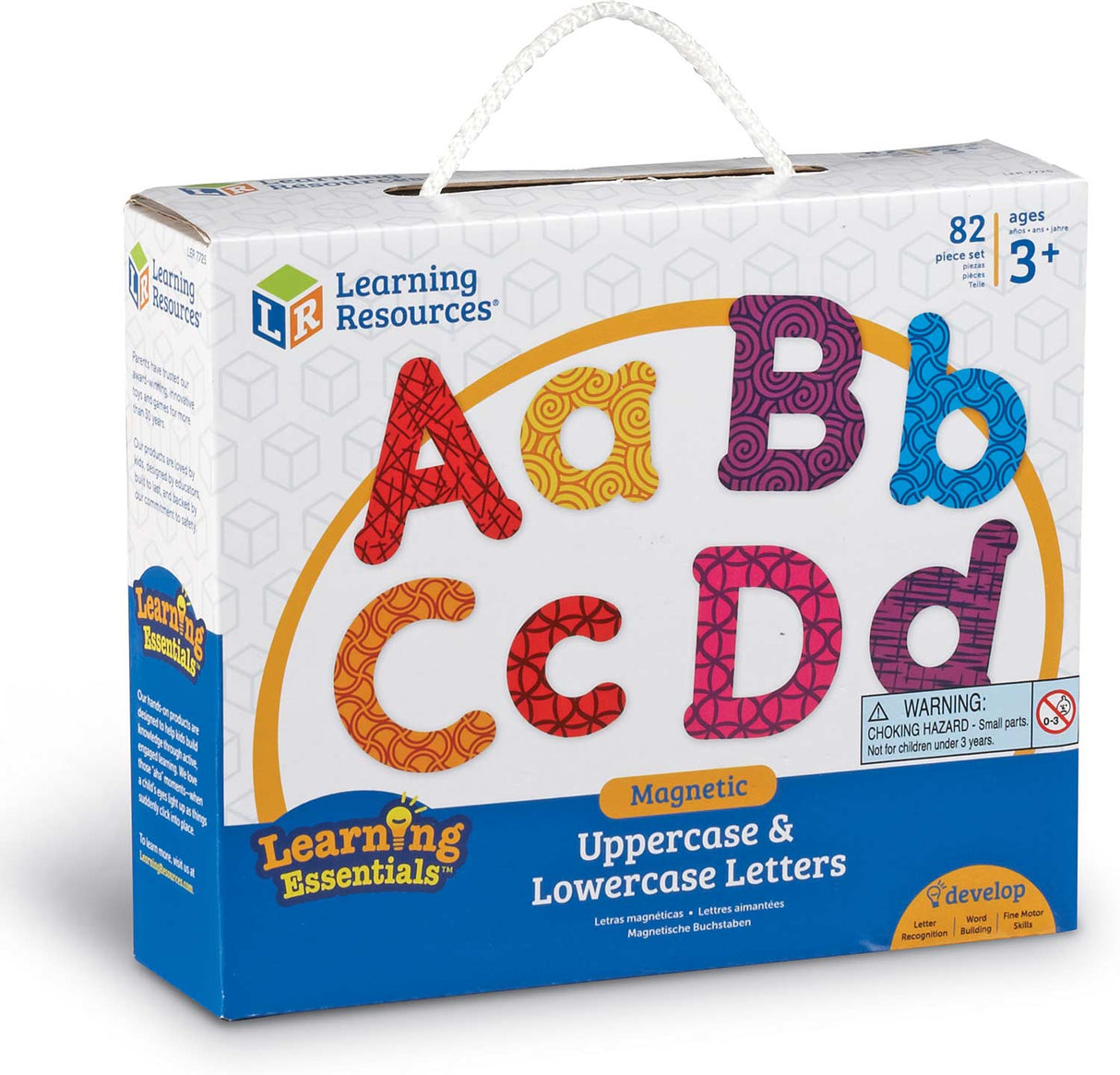 Magnetic Uppercase and Lowercase Letters
