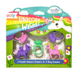 Unicorn Wishes Puzzle Erasers