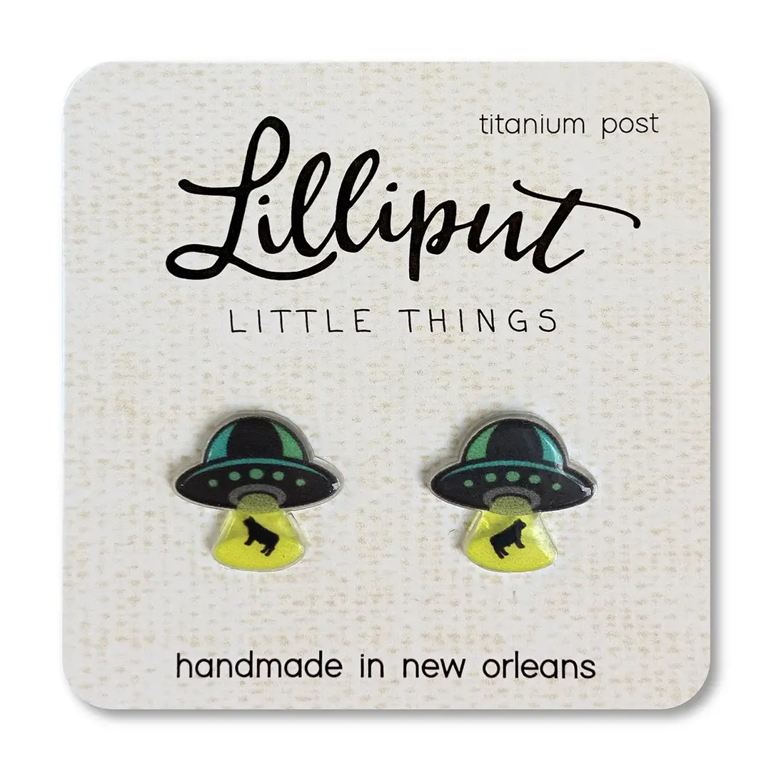 Lilliput Earrings: UFO