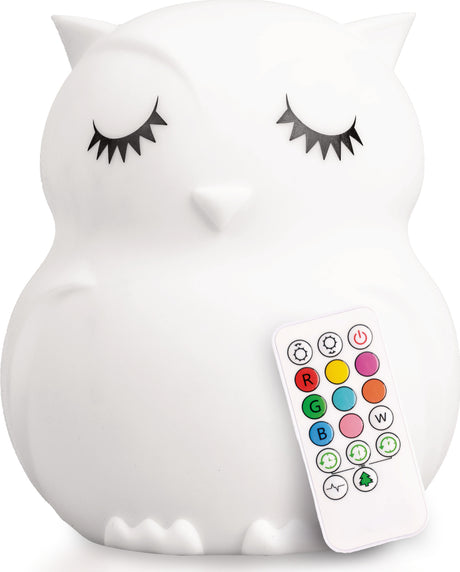 LumiPets Owl - Children's Nursery Touch Night Light