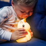 LumiPets Unicorn - Children's Nursery Touch Night Light