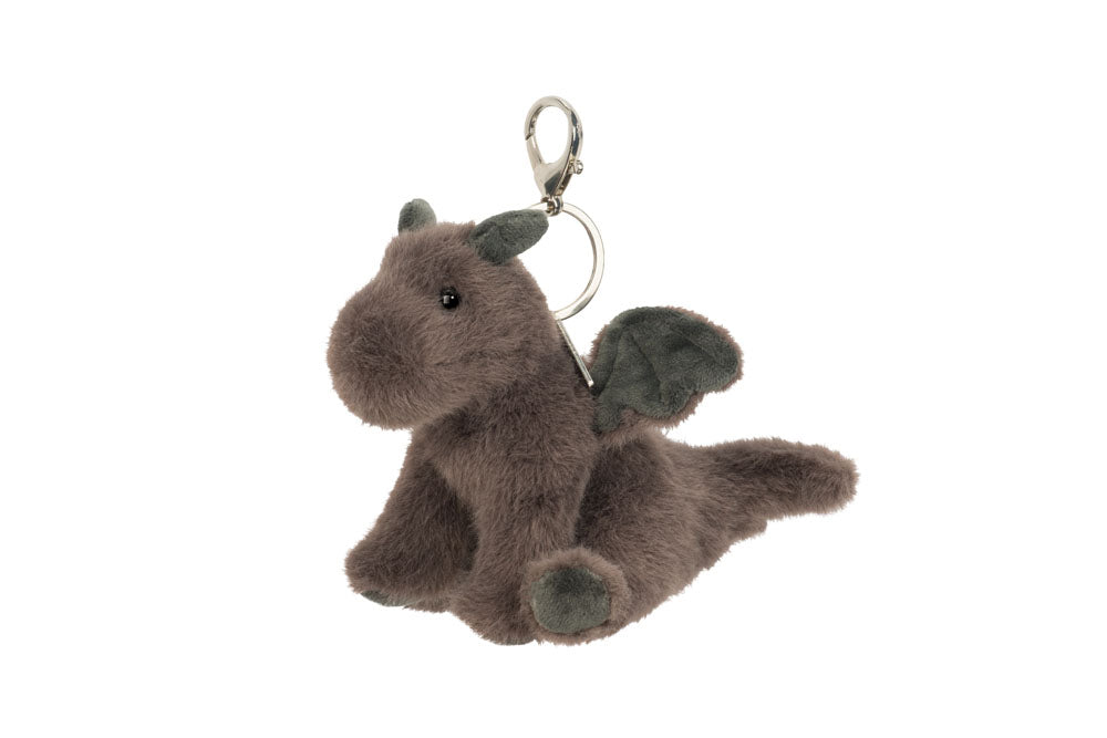 Bag Charm: Grey Dragon
