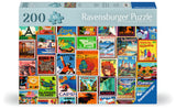 200pc Adult Travel Stamps-