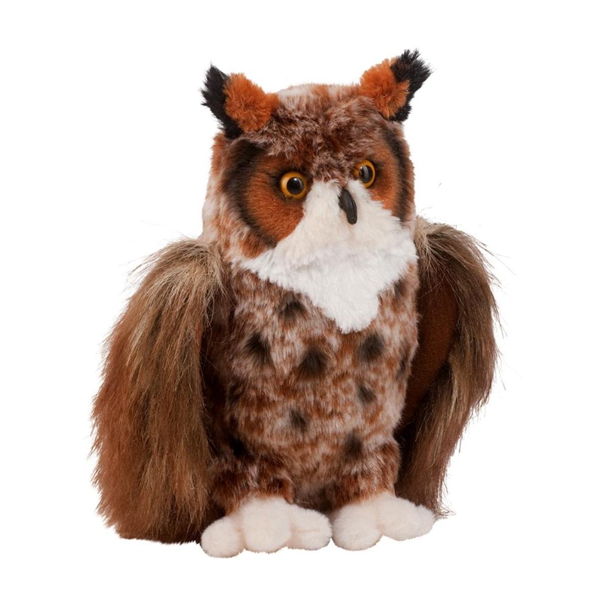 Einstein Great Horned Owl 10"