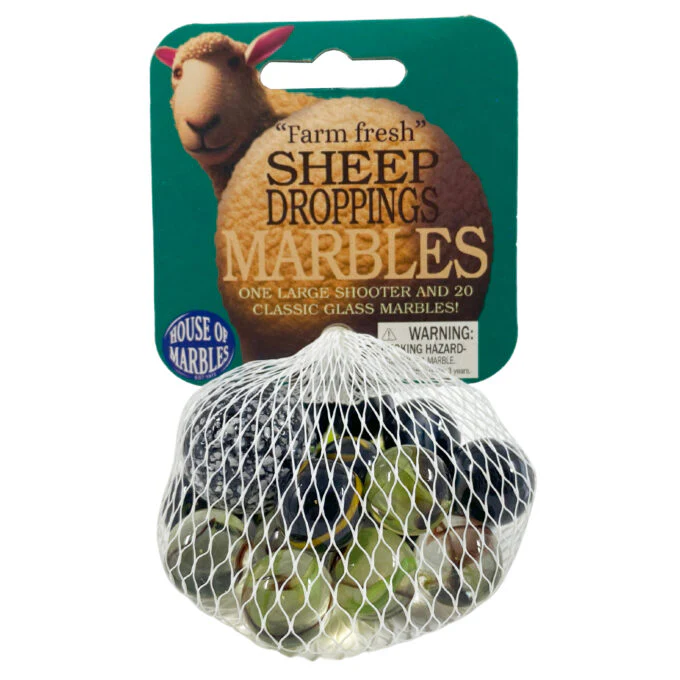 Marbles: Sheep Droppings