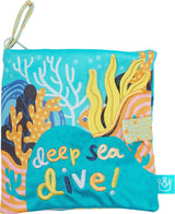 Deep Sea Dive Machine Washable Bath Time Activity Book for Infants and Toddlers