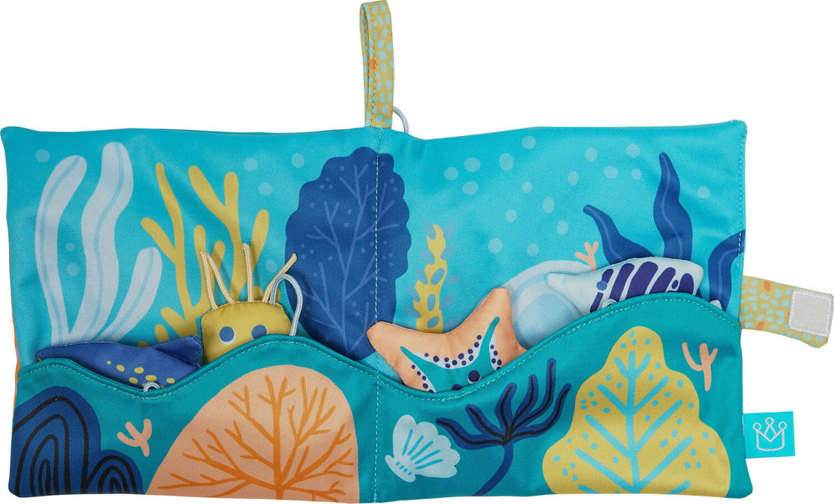 Deep Sea Dive Machine Washable Bath Time Activity Book for Infants and Toddlers