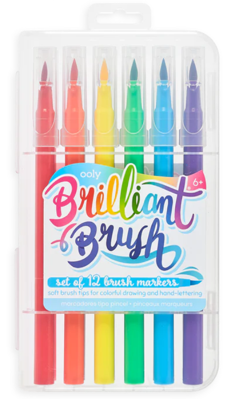 Brilliant Brush Markers