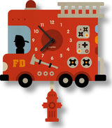 Pendulum Clock (fire truck)
