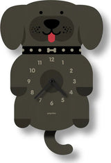 Pendulum Clock (puppy - assorted colors)