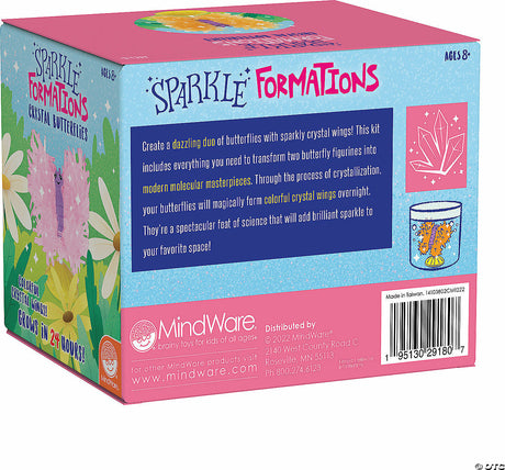 Sparkle Formations: Crystal Butterflies