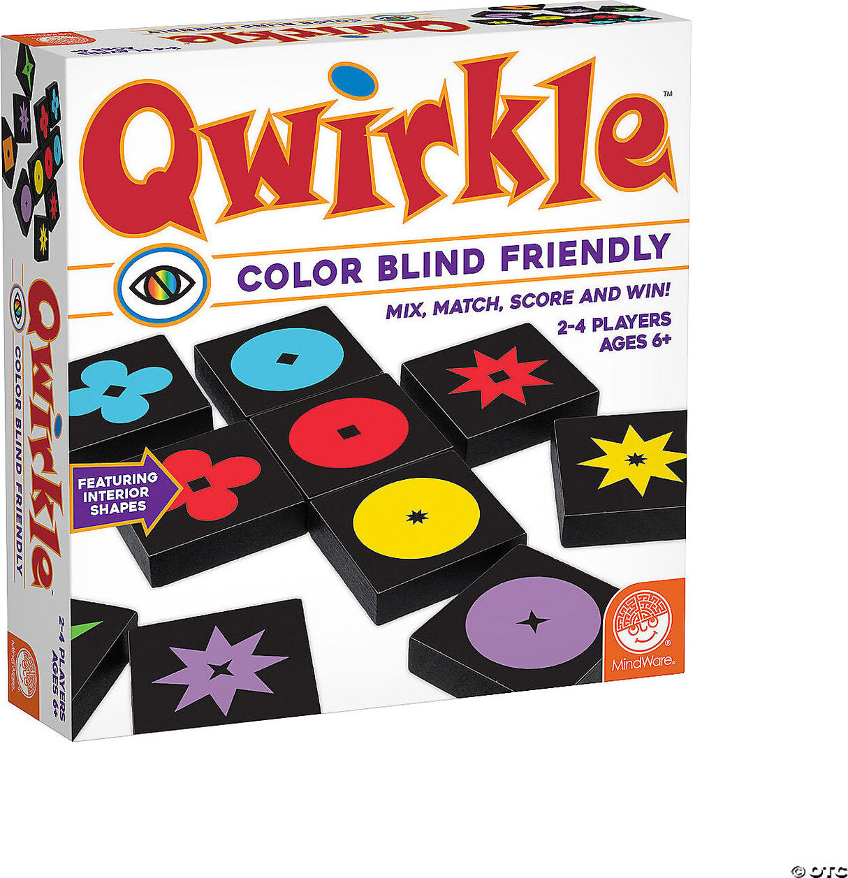 Qwirkle: Color Blind Friendly Family Game