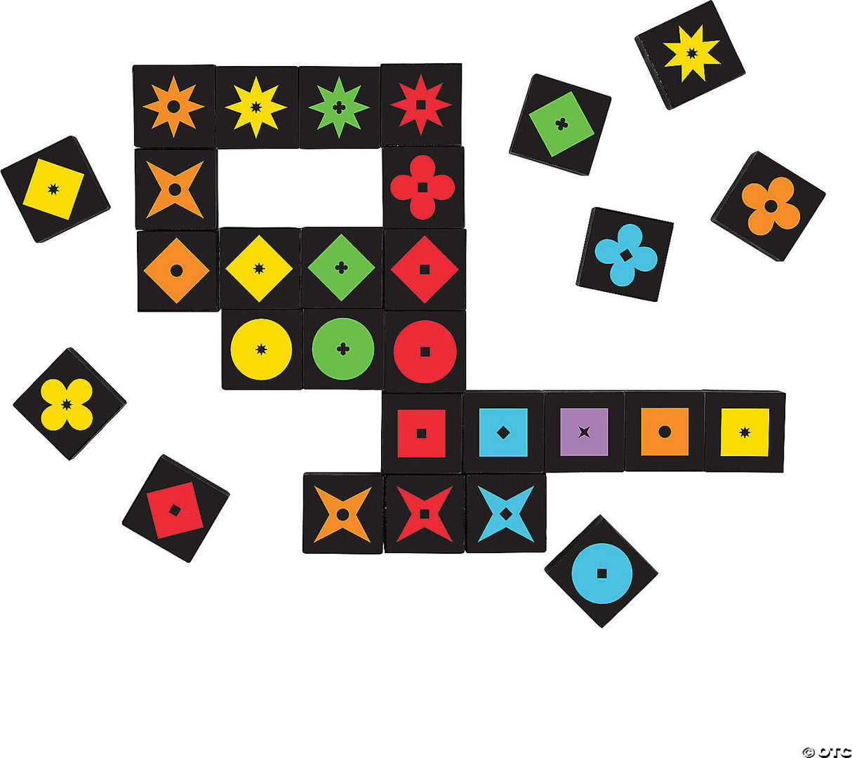 Qwirkle: Color Blind Friendly Family Game