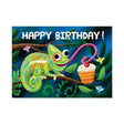 Chameleon Googly Eyes Birthday Card
