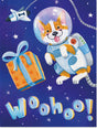 Space Dog Card