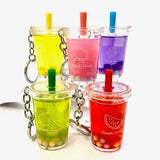 Keycharm: Fruit Boba Drink