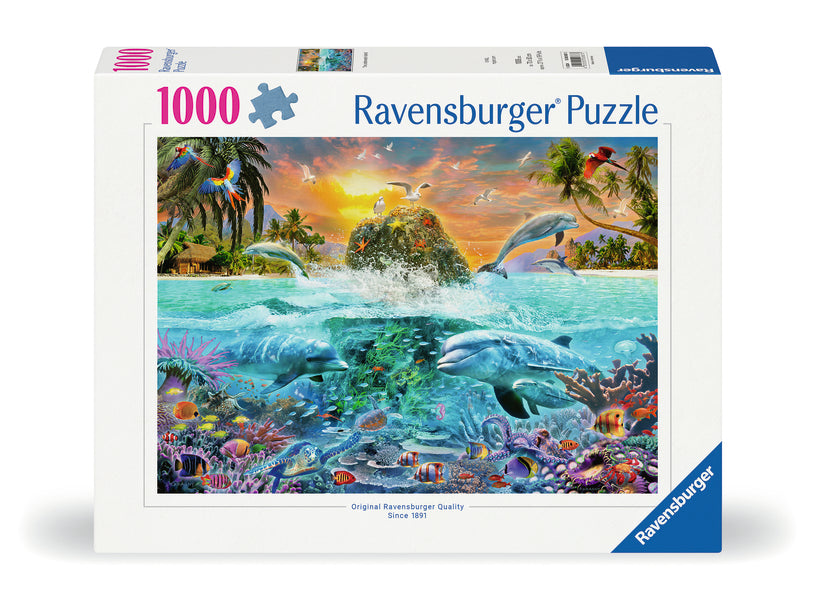 1000pc Underwater Island