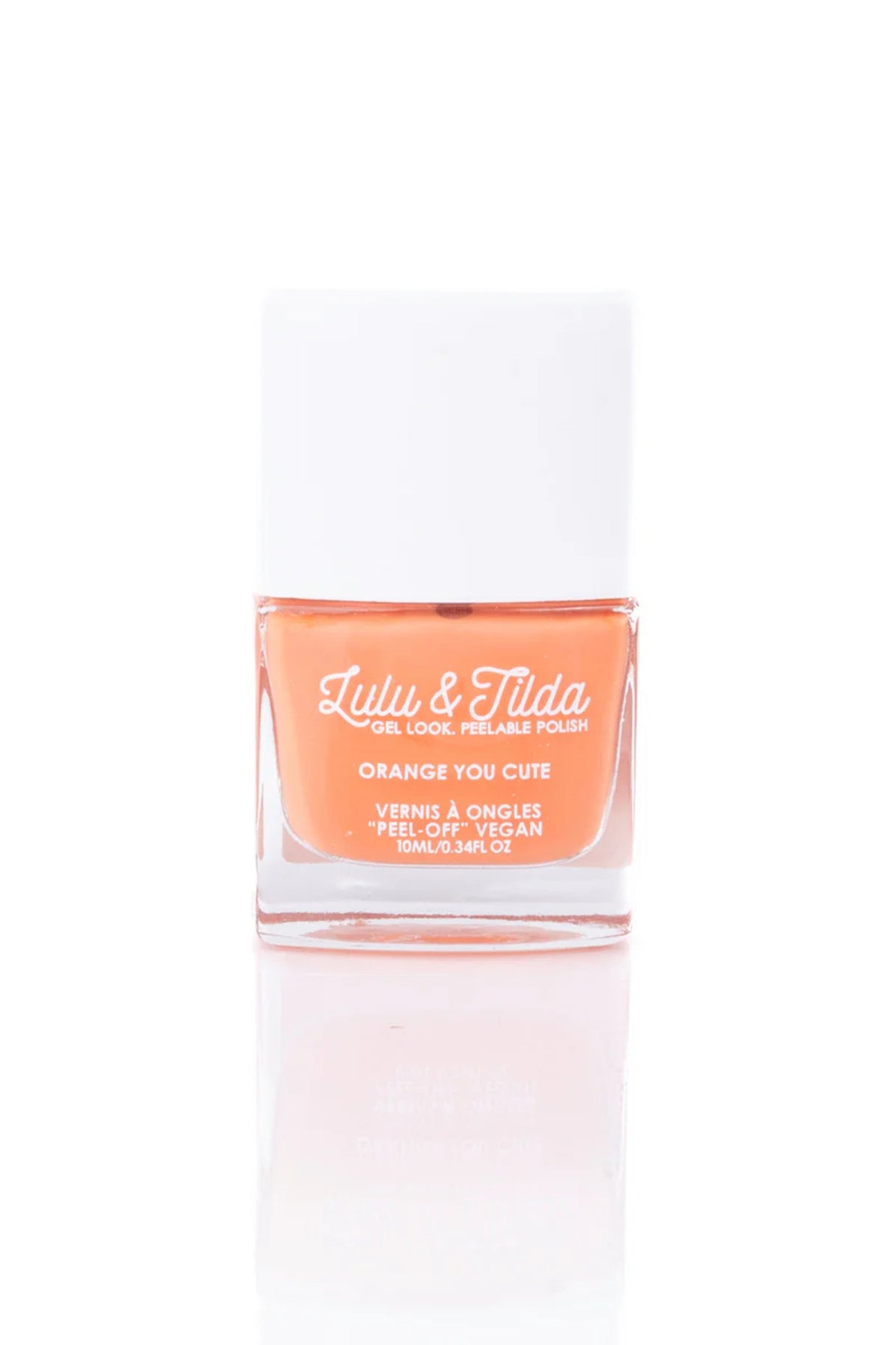 Peelable Nail Polish: Orange You Cute