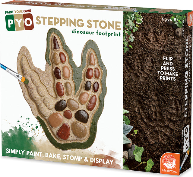 Paint-Your-Own Stepping Stone: Dinosaur