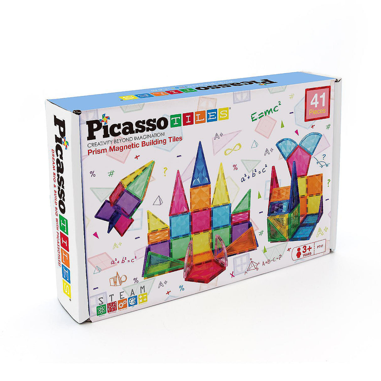 Picasso Tiles: 41 Piece Prism Set