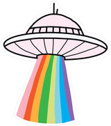 Stickers -  Spaceship Vinyl