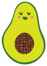 Stickers -  Avocado Vinyl