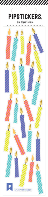 Stickers -  Candid Candles (2x8)
