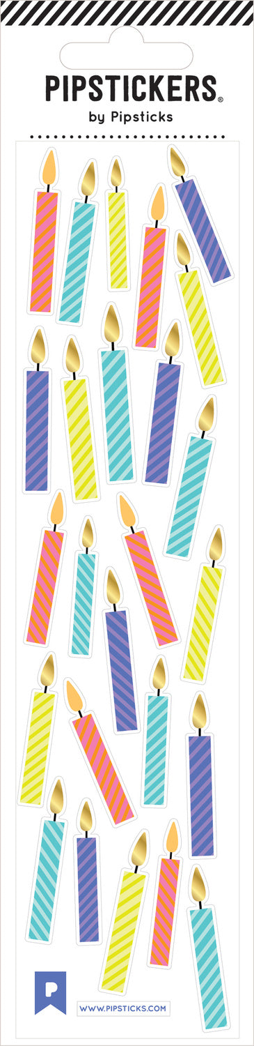 Stickers -  Candid Candles (2x8)