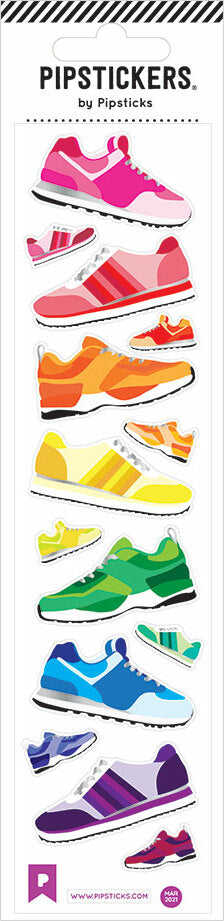 Stickers -  Rainbow Runners (2x8)
