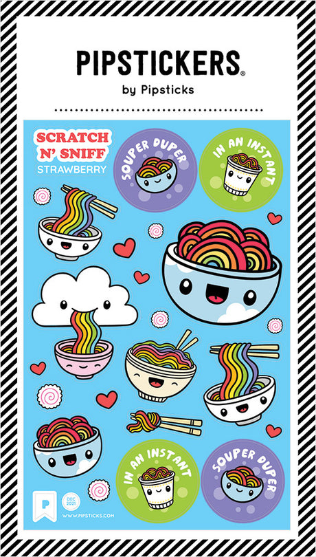 Stickers -  Instant Happiness Scratch 'n Sniff