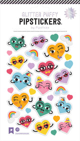 Puffy Huggable Hearts