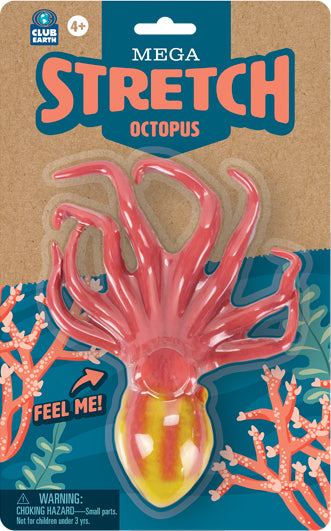 Club Earth Mega Stretch Octopus (assorted)