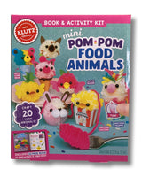 Mini Pom-Pom Food Animals