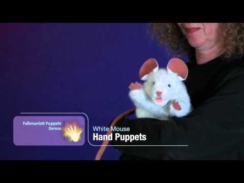 Puppet: White Mouse