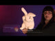 Puppet: Standing White Rabbit