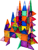 PicassoTiles 101 Piece Magnetic Tile Building Block Toy Set