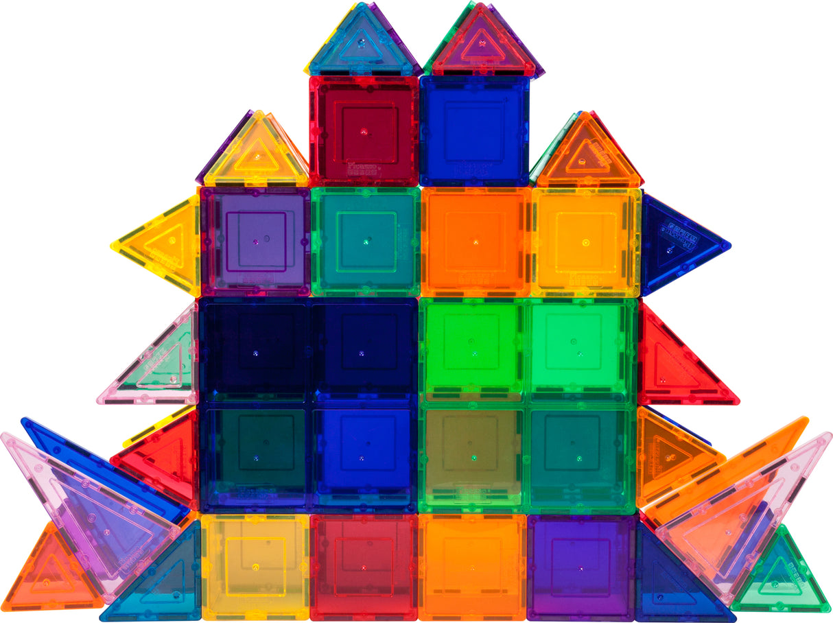 PicassoTiles 101 Piece Magnetic Tile Building Block Toy Set