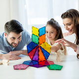 PicassoTiles 16 Piece Geometry Magnetic Building Block Set