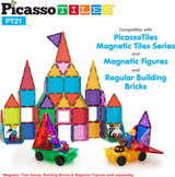 PicassoTiles Car Truck 2pc Set