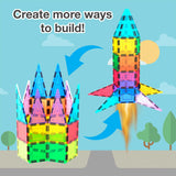 PicassoTiles 32pc Rocket Set