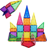 PicassoTiles 41pc Prism Magnetic Building Block Set