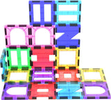 PicassoTiles 42pc Magnet Building Tiles 6 Different Shapes