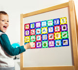 PicassoTiles 56 Piece Set with Artwork Graphics