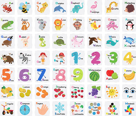 PicassoTiles 56 Piece Set with Artwork Graphics