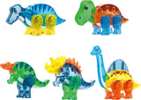 PicassoTiles Magnet Tile Dinosaur Action Figure Playset Mix or Match Compatible Prehistoric Parts